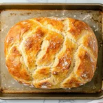 Freshly baked Irish soda bread.