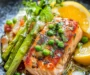 Baked Salmon in Foil with Asparagus and Lemon Garlic Butter Sauce: An Amazing Ultimate Recipe