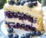 Blueberry Cake with Lemon Cream Cheese Frosting: An Amazing Ultimate Recipe