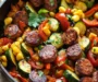 Summer Sausage and Veggies Skillet with Bell Peppers, Zucchini, and Corn: An Incredible 7-Step Recipe