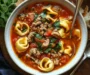 Spicy Sausage and Tortellini Soup: An Amazing Ultimate Recipe